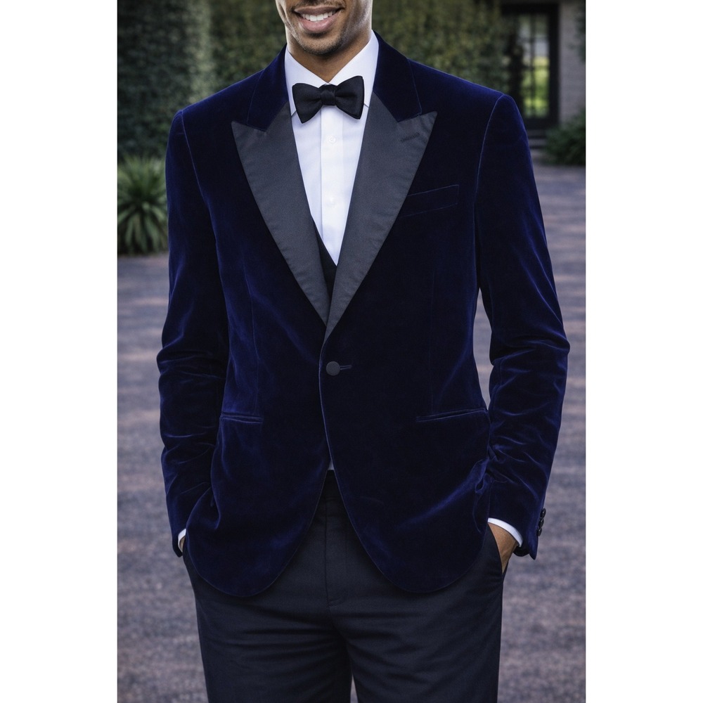 Alexander McQueen Blue Velvet Jacket owner NBA Devin Harris Dallas Mavericks